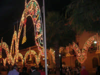  Festeggiamenti Maria SS. dei Miracoli - Illuminazione straordinaria in Piazza Ciullo - 20 giugno 2008  - Alcamo (830 clic)